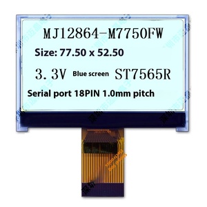 Tùy chỉnh maijing cog12864 Màn hình <span class=keywords><strong>LCD</strong></span> 3.5 inch 128x64 độ phân giải 4 Đèn LED Đèn nền sản xuất tại thâm quyến - Product Image 3