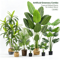 Plante artificielle en pot Areca Palm, décoration intérieure, ornement de fenêtre, arbre artificiel 200 cm en PE