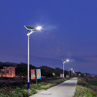 Autoroute IP65 LED rue solaire 200W lumière télécommande capteur de mouvement automatique étanche corps en aluminium pour l'extérieur pour les routes