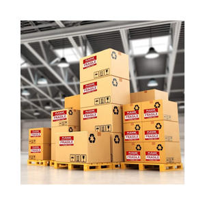 Autocollants rectangulaires fragiles en papier essentiel pour l'emballage d'objets délicats, étiquettes d'avertissement claires et solutions de transport sécurisées - Product Image 6