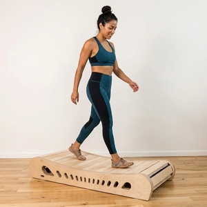Caminadora Manual Curva de Madera, Silenciosa, Sin Motor, Directo de Fábrica LUMINE, para Gimnasio en Casa y Equipo de Fitness para Oficina - Product Image 1