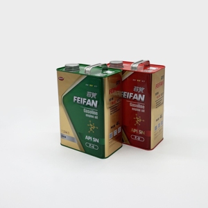 Échantillon Gratuit - Vente en Gros de Boîtes Carrées en Fer Blanc Vides pour Emballage d'Huile - Bidon de 1 Gallon pour Huile Moteur - Product Image 3