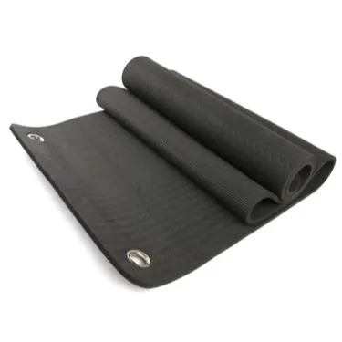 High Quality Anti Slip Wholesale China Eco Friendly Wall Hanging Pilates Mat With Eyelets TPE Yoga Mat With Hole
