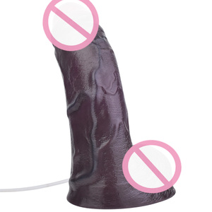 FAAK Dildo <span class=keywords><strong>géant</strong></span> noir de 12 pouces, double couche de silicone, peau douce, cœur rigide, réaliste, pour femmes et hommes, jouets sexuels - Product Image 4
