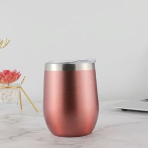 Copa de Vino sin Tallo con Recubrimiento en Polvo Antideslizante, Diseño Exterior, 12 oz, Juego de Regalo para Bodas, para Aventuras al Aire Libre, ASM09 - Product Image 2
