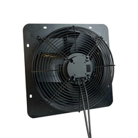 Ventilateur extracteur carré à faible bruit, ventilateur mural carré pour la ventilation des restaurants et des garages