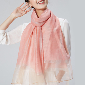 Chales y chales para mujer, Pashmina suave fina de talla <span class=keywords><strong>grande</strong></span>, <span class=keywords><strong>Foulard</strong></span> de <span class=keywords><strong>playa</strong></span>, hiyab Echarpe para mujer, bufanda de seda de verano a la moda para mujer - Product Image 2