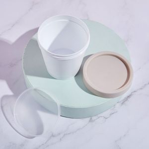 Tarro para exfoliante de helado de 200g 250g, botella de PP con tapa para mascarilla facial y corporal, gel de aloe vera, mascarilla de hielo, contenedor de polvo. - Product Image 4