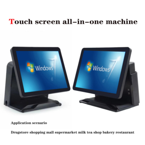 Pantalla táctil 2023 todo <span class=keywords><strong>en</strong></span> uno pago <span class=keywords><strong>en</strong></span> efectivo sistema POS caja registradora terminal máquina escala pos - Product Image 4