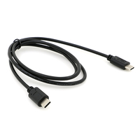 USB 2.0 Typ C Stecker-zu-Stecker Datenverlängerungskabel mit PVC-Ummantelung und Geflechtabschirmung für Kameras und Computer