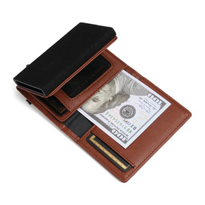 Portacarte in Alluminio RFID <span class=keywords><strong>di</strong></span> Grande Capacità, Portafoglio Minimalista con Chiusura Magnetica - Product Image 5