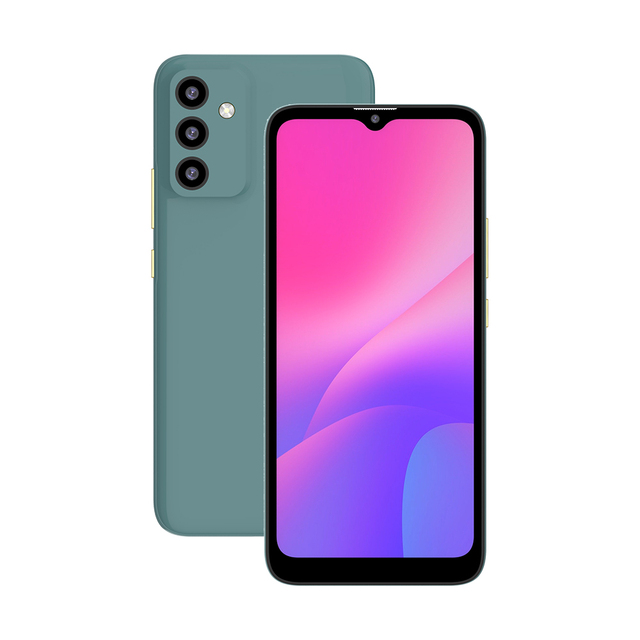 Mobile Phone 6.5 Inch T606 Waterdrop Screen Telephone Portable Android Smartphone Fingerprint 4G Fast Charging Android Phone