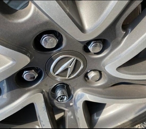 Yh1694 xe bánh xe Lug Nuts 14x1.5 đóng lốp rim Tuner thép với Chrome kết thúc - Product Image 3