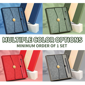 Custom Logo Marketing Promotional Woman Men <b>Notebook</b> with <b>Pen</b> Luxury Business Corporate Gifts <b>Set</b> for Customers - Product Image 2