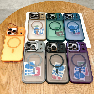 Máy ảnh khung chân đế cho iPhone 17 Pro Max bao gồm, cho iPhone 17 nam châm Matte trường hợp, máy ảnh Temper Glass Đối với iPhone 17 trường hợp không khí - Product Image 6