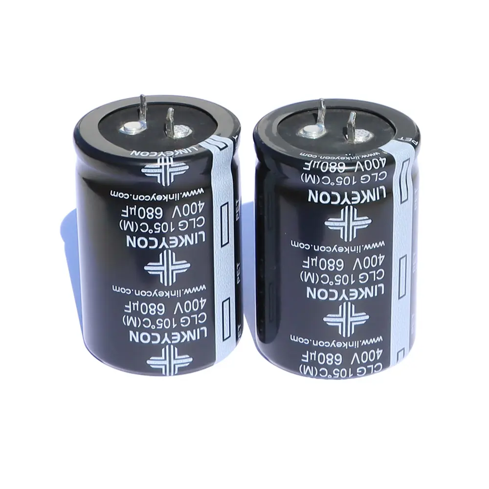 Factory Stock Electrolytic Capacitor 400V 200uF Capacitor 22*42 mm Capacitor Power Adapter Good Price