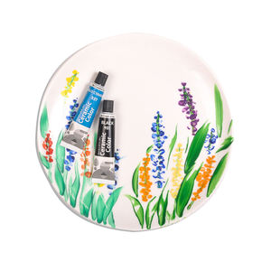 12-जीवंत रंग 12 मिलीलीटर ट्यूब वाटरप्रूफ अल्ट्रा-चिकनी और गैर-विषाक्त अनुकूलन बेहतर कवरेज सिरेमिक कलाकारों के लिए - Product Image 5