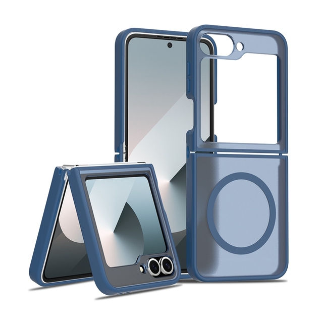 Shockproof with Magnetic Matte Hard Folding Mobile Phone Case for Samsung Galaxy Z Flip 6 Z Fold 6 Razr 50 Ultra Razr Plus