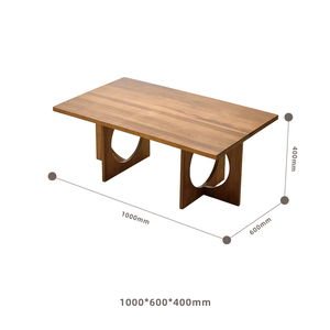 Mesa de Centro Moderna de Estilo Ligero y Duradero con Textura Cálida de Madera Natural de <span class=keywords><strong>Boj</strong></span>, Mueble Elegante para Sala de Estar - Product Image 5
