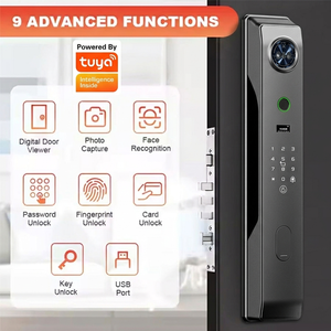 Cerradura Inteligente para Puerta con <span class=keywords><strong>Precio</strong></span> de Fabricante, Totalmente Automática, con Cámara Wifi, Reconocimiento Facial 3D, Huella Dactilar Biométrica, Tuya Smart - Product Image 4