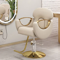 Chaise de salon de coiffure de beauté avec levage moderne