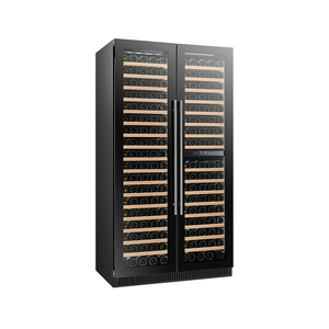 Refrigerador para Vino Tinto con Certificado ETL 316, <span class=keywords><strong>Vertical</strong></span>, Comercial, con Dos Puertas de Vidrio, Tres Zonas de Temperatura Independientes - Product Image 3