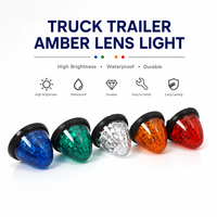 Nouvelles feux de signalisation latéraux LED pour camion en forme de pastèque ENSAITE DH-033, grande lampe en forme de boulette