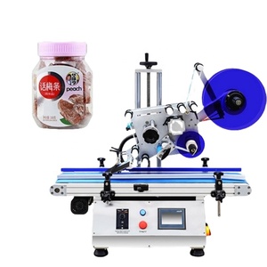 High Speed Fully Automatic Desktop Labeling Machine for Paper Boxes Plastic Bags Flat <strong>Bottles</strong> Flat Stickers - Product Image 1