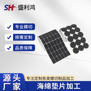 Sheng Lihong Custom EVA Foam Gaskets Black Adhesive <b>Cushioning</b> <b>Pads</b> For Shock Absorption - Product Image 5
