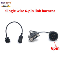 Cable de Diagnóstico para Escáneres ET3 y ET4 Versiones 317-7485 478-0235 538-5051 de 6 y 9 Pines para Excavadoras CAT