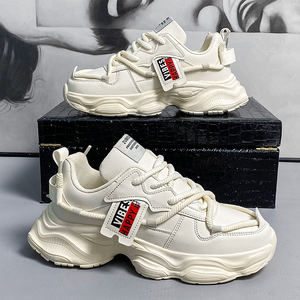 Chaussures de sport décontractées pour hommes, style marche, vente en gros d'usine, chaussures de luxe tendance, chaussures de jogging automne-hiver, à lacets élégants - Product Image 3