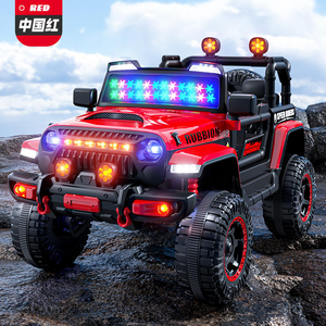 热卖越野儿童电动汽车12v电池儿童电动车音乐灯儿童女童电动车 - Product Image 2