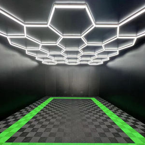 Prezzo di fabbrica durevole nuova tendenza luci esagonali Garage esagonali per la porta d'ingresso Garage giardino luci - Product Image 3