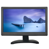Moniteur d'ordinateur LED HD de bureau pas cher, écran large de 11,6 pouces, 1366*768, prix d'usine
