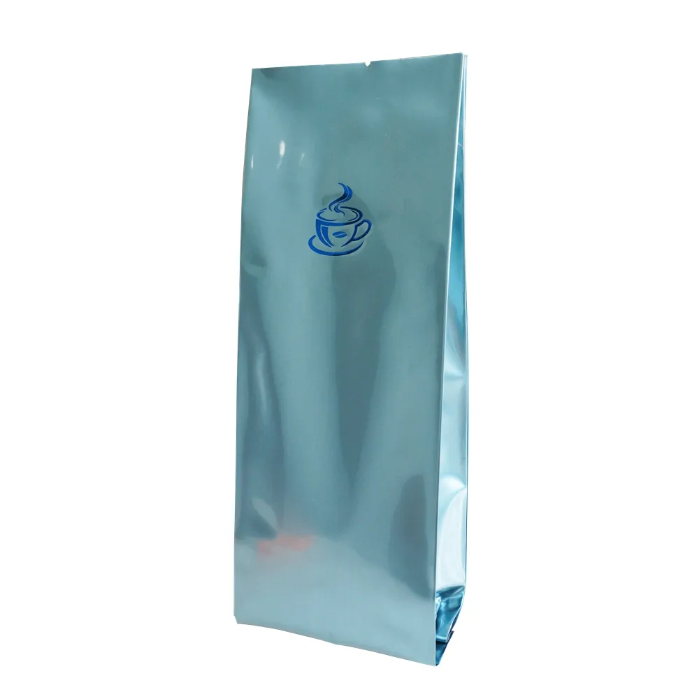 500g Wholesale Hot Sell Personal Custom Logo Plastic Gilding technology package Coffee bag