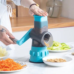 <span class=keywords><strong>Cortador</strong></span> Manual Multifuncional <span class=keywords><strong>de</strong></span> Frutas y Verduras Tipo Tambor Ciclónico Transfronterizo, Rebanador y Triturador <span class=keywords><strong>de</strong></span> <span class=keywords><strong>Patatas</strong></span> Modelo AZ-02 Sin Piezas - Product Image 4