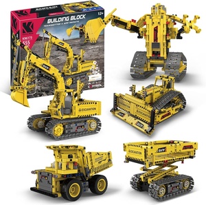 555pcs מדע גזע ערכת בקרה מרחוק בניית כלי רכב בניית אפליקציה צעצוע - Product Image 1