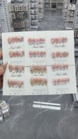 Ongles Press-On Faits Main Personnalisés pour Femmes – Lot de 10 Pièces de Haute Qualité – Design Unique Style Français – Application Beauté des Ongles pour Doigts