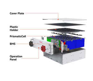 Sistema de batería apilable SUNPLUS 450Ah 600Ah con para BMS para Solar Powerwall - Product Image 6