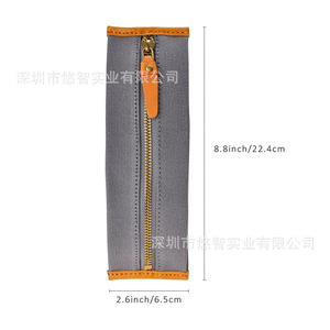 Customized <b>canvas</b> pencil cases, cloth stationery <b>boxes</b>, school supplies, creative promotional pencil case storage bags. - Product Image 1
