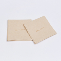 Boyang Custom Jewelry Verpackungs taschen Kleine Umschlag klappe Mikro faser Schmuck beutel mit Box