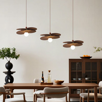Lustre suspendu de style français en forme de fleur pour intérieur, lampe de plafond pour table de salle à manger, lampe suspendue moderne du milieu du siècle