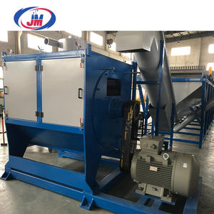 Automatische Recyclingmaschine für LLDPE-Stretchfolien aus Kunststoffabfällen mit Etikettenentferner und Heißwaschbecken - Product Image 6