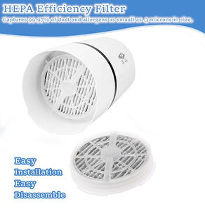 Purificateur d'air compact alimenté par USB avec filtre HEPA haute efficacité, filtre à charbon actif, <span class=keywords><strong>ioniseur</strong></span> et tampon à huiles essentielles - Product Image 4