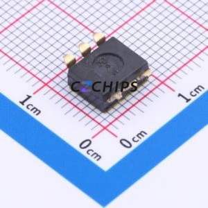 DSIC03TSGET DIP Switch SMD-6P,6x7.6mm Switch Flat Toggle, Groove Type Single Pole Single Throw 3 Gull Wing Type - Product Image 2