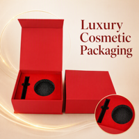 Boîtes rigides pour emballages cosmétiques haut de gamme pour soins de la peau avec logo personnalisé magnétique, carton gris, bronzage, écologiques