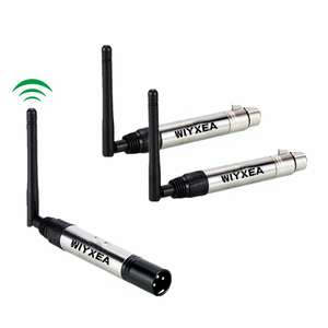 2.4G <b>Wireless</b> DMX512 Transmitter & <b>Receiving</b> Controller DCM0512F Stainless Steel for Stage Video Lighting - Product Image 2