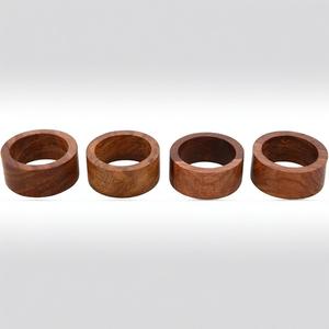 Anneau <span class=keywords><strong>de</strong></span> <span class=keywords><strong>serviette</strong></span> en <span class=keywords><strong>bois</strong></span> rétro simple et luxueux personnalisable respectueux <span class=keywords><strong>de</strong></span> l'environnement pour la fête <span class=keywords><strong>de</strong></span> mariage pour la table à manger - Product Image 6