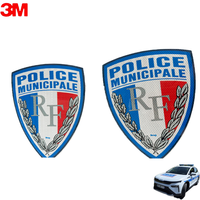 Ruban adhésif réfléchissant 3M 823i-15 résistant aux intempéries et aux UV, avec adhésif sensible à la pression, pour la marquage des véhicules d'urgence