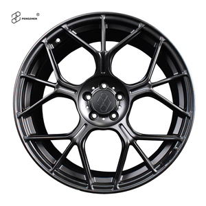 PENGZHEN Todo en negro Monoblock Aluminio forjado 22 pulgadas 5x112 Llanta de coche para <span class=keywords><strong>SL</strong></span> Class - Product Image 1